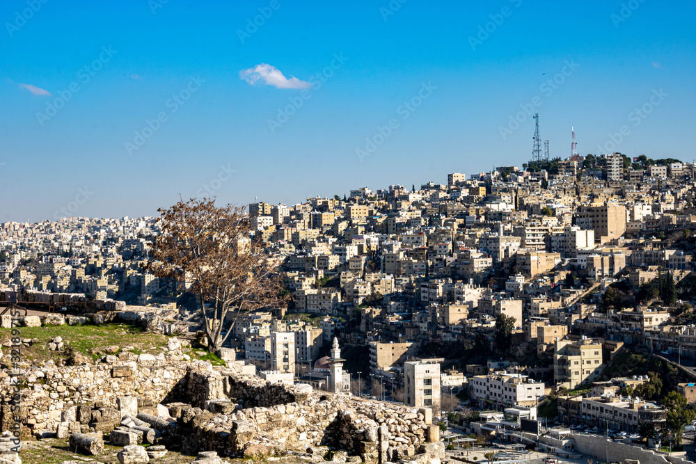 City landscape, Amman landscape