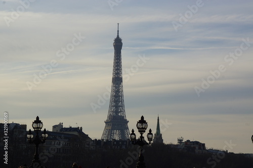 Φωτογραφία Vue parisienne avec la Tour Eiffel
