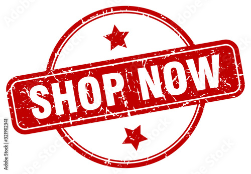 shop now stamp. shop now round vintage grunge sign. shop now