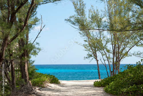 Paradise Island Public Beach Entrance © Ramunas