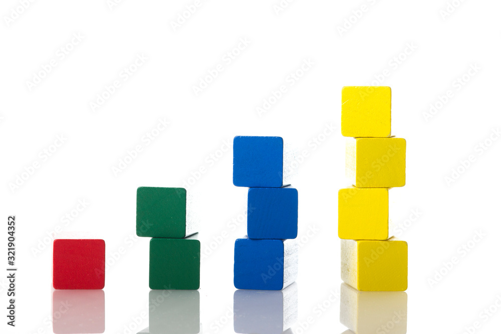 Set of kid toys isolated on white background Set of kid toys isolated on white background