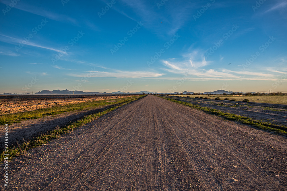 Country road, Eloy Arizona