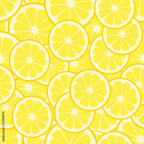 Seamless pattern lemon stile. Best vector illustration
