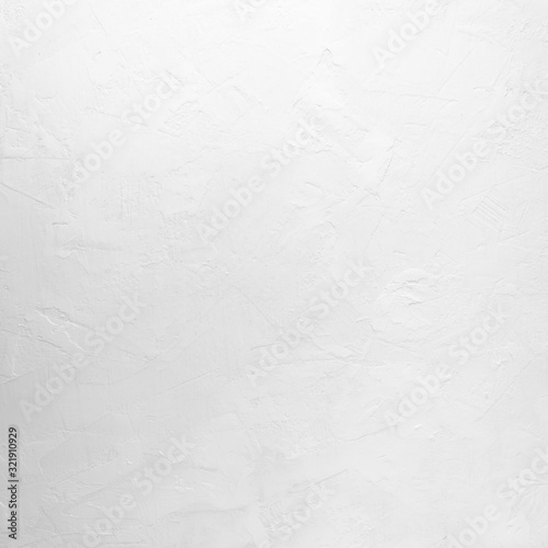 White cemented wall texture. Background, backdrop.