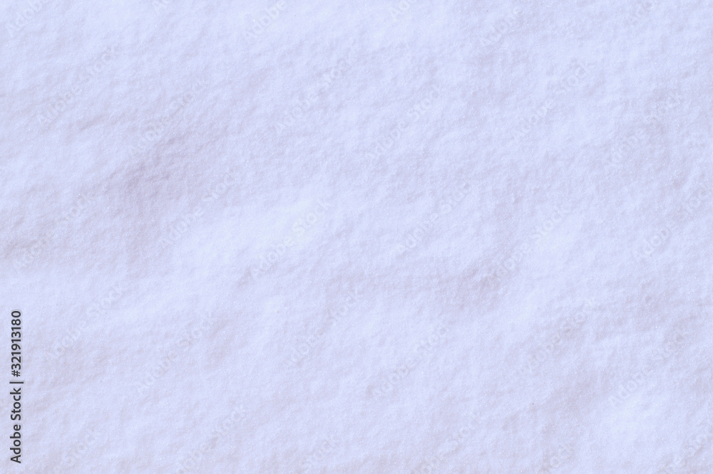 Fresh snow surface background