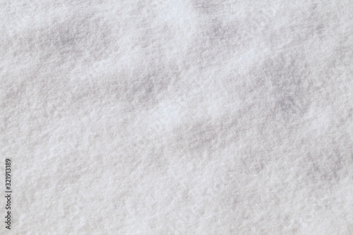 Obraz na płótnie Fresh snow surface background w salonie