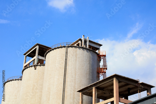 Silo of cement plant