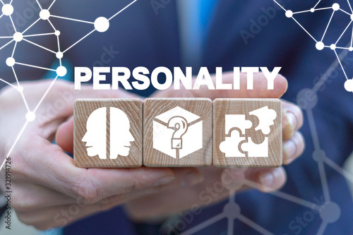 Personality Human Character Concept. Psyhology Behavior Social Business People.