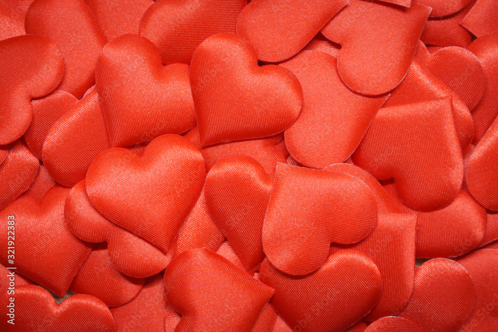 Obraz premium Hearts background