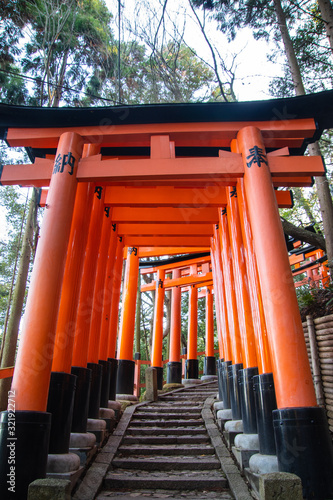 fushimi inari shrine torii gate kyoto japan