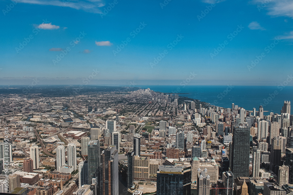Fototapeta premium Chicago Skyline