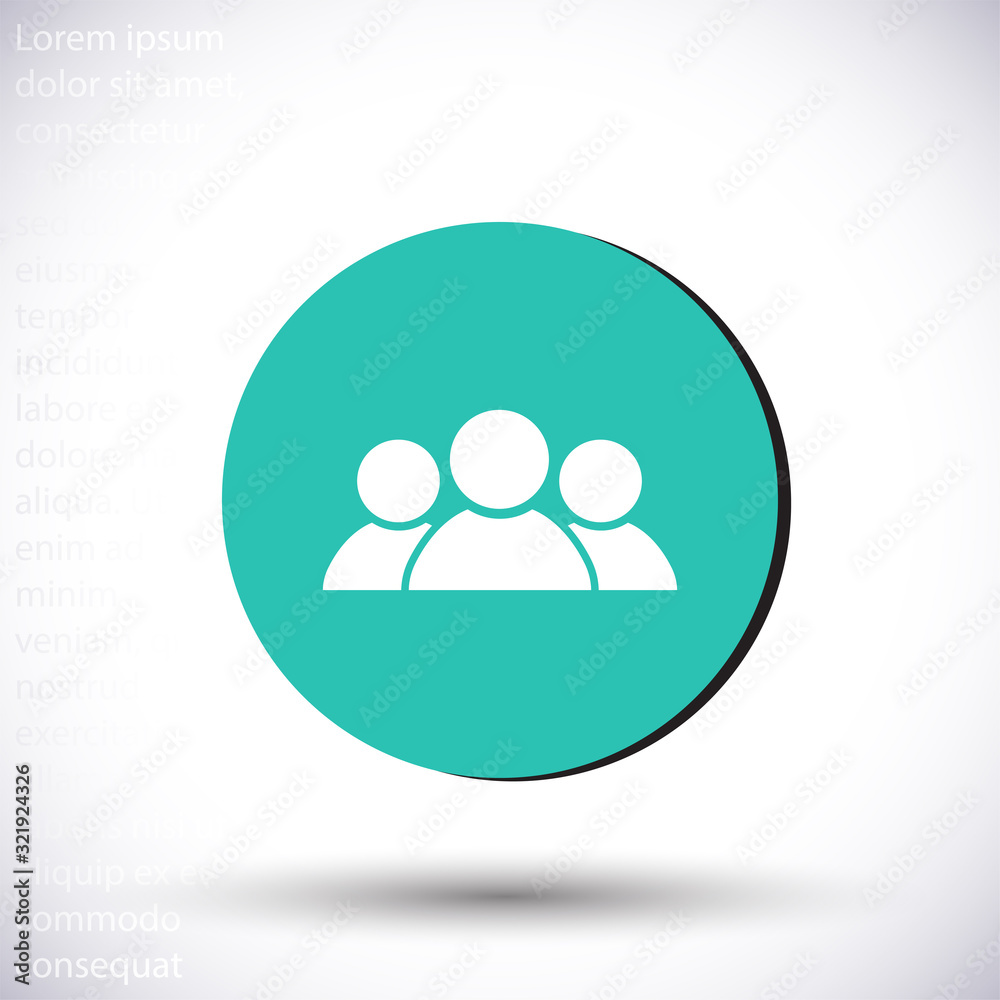 Vector people icon design 10 eps illustration Vector people icon design 10 eps illustration