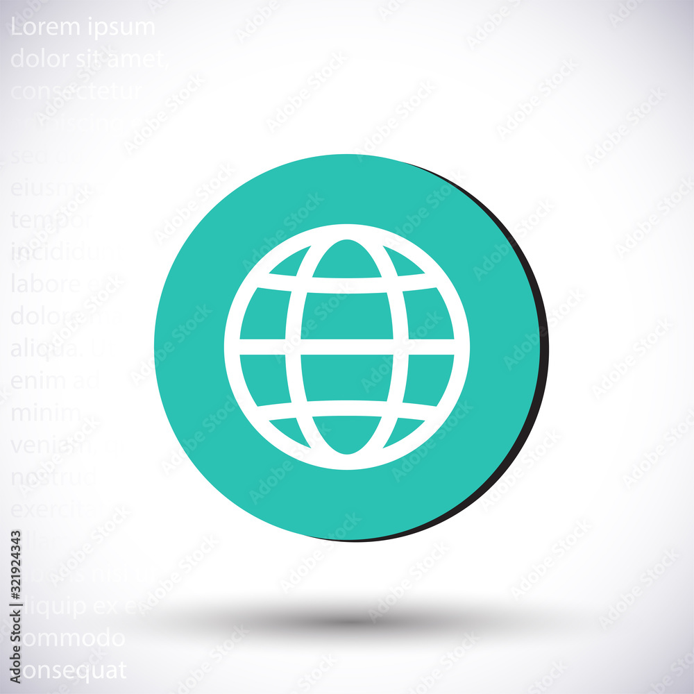 World Vector icon design 10 eps illustration World Vector icon design 10 eps illustration