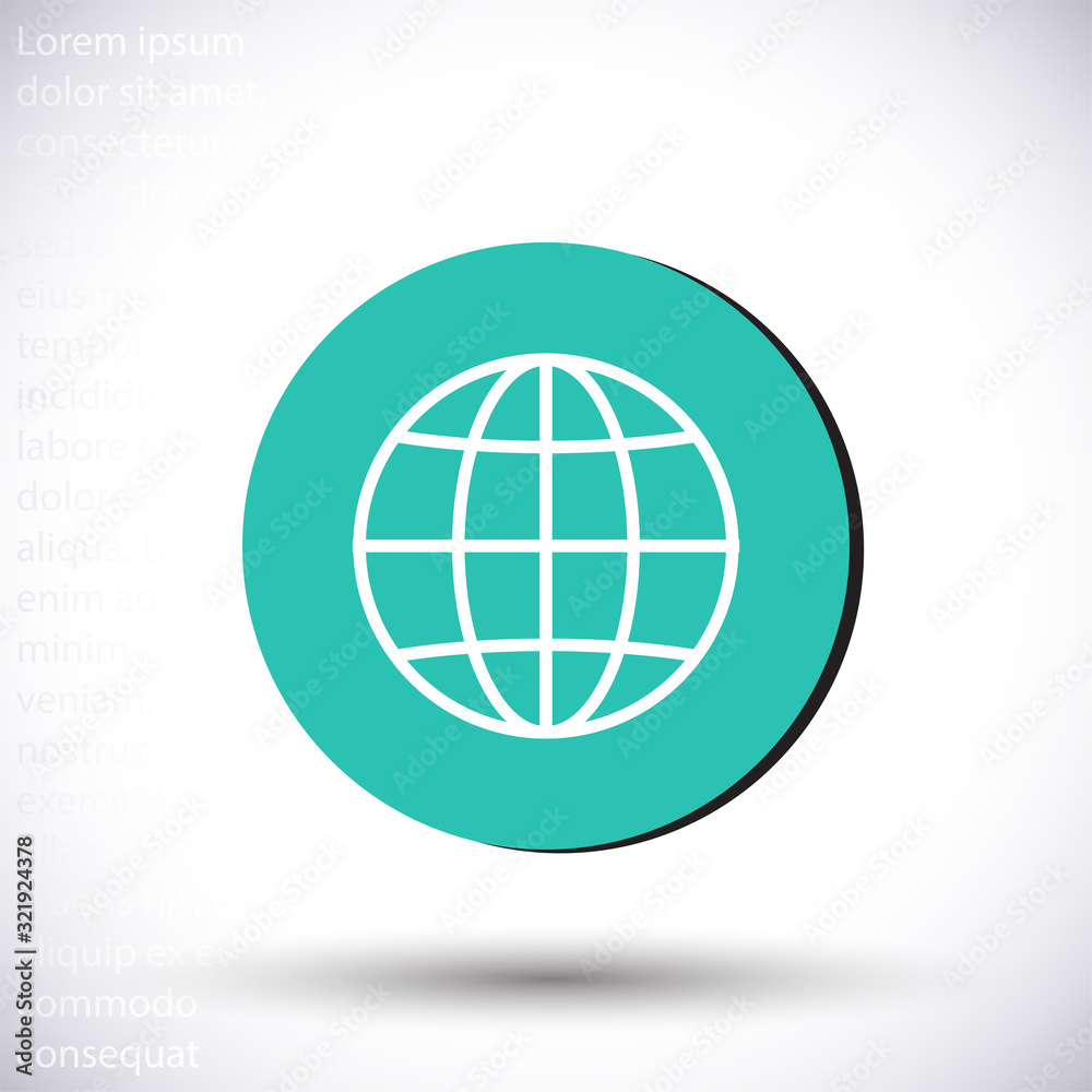 World Vector icon design 10 eps illustration World Vector icon design 10 eps illustration