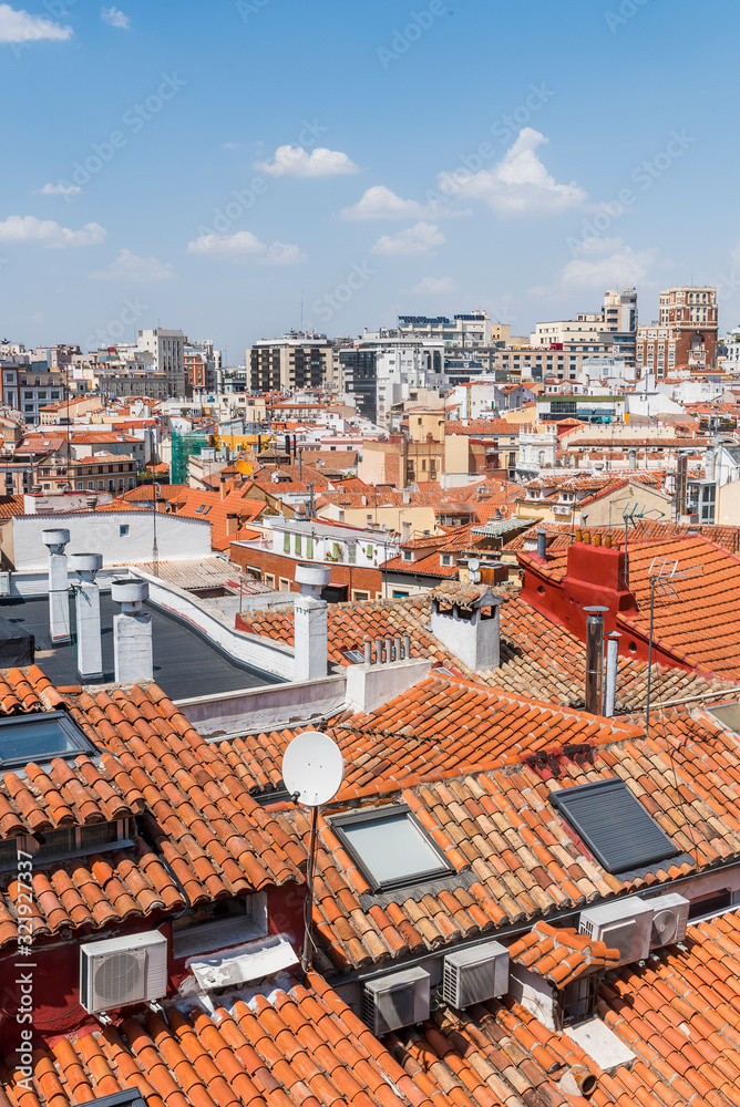 madrid cityscape