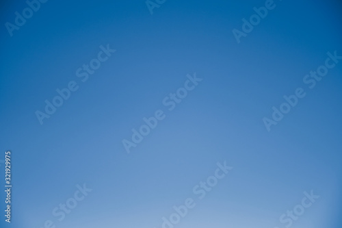 Natural blue sky gradient background