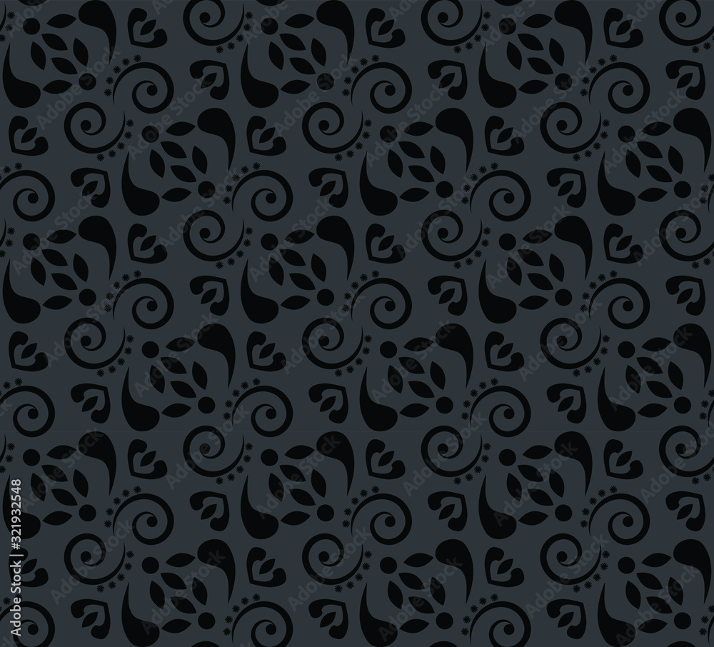 Seamless floral pattern. fabric texture, background floral wallpaper vector Seamless floral pattern. fabric texture, background floral wallpaper vector
