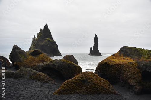 Icelandic rock formations