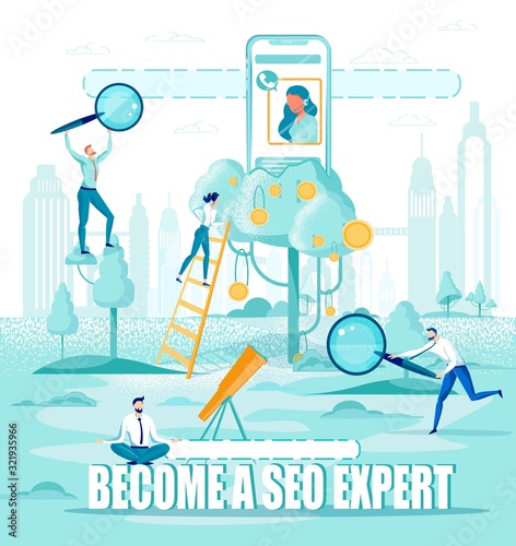 Become Searching Engine Optimization Expert Banner