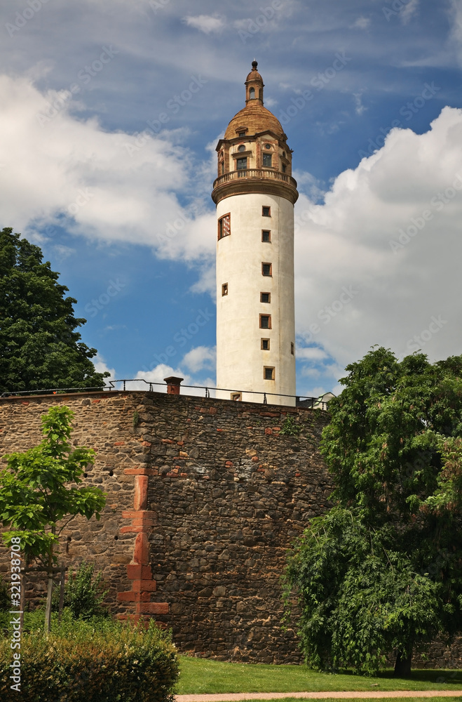 Altes Schlossat (Old castle) in Hochst (district of Frankfurt am Main). Germany