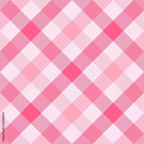 Diagonal tartan Valentine day. Pattern Scottish cage 