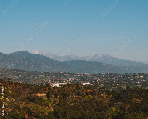 Landscape taken during a hike in Los Angeles 
