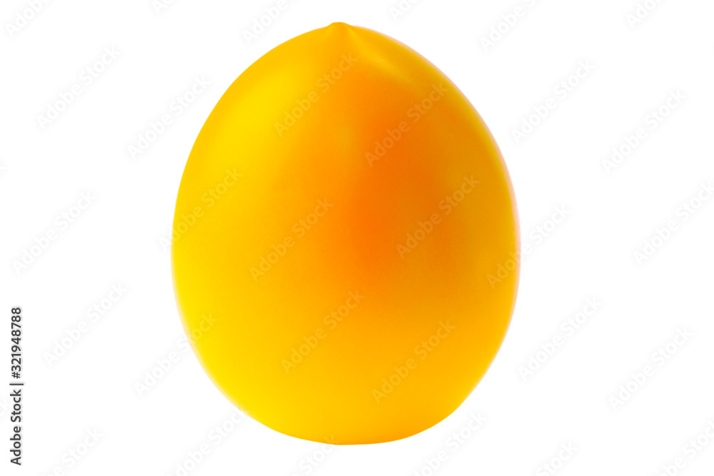 Closeup photo of only tomato isolated on white background. Closeup photo of only tomato isolated on white background.