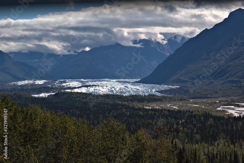 Clouds above the Alaskan Glacier © ronm