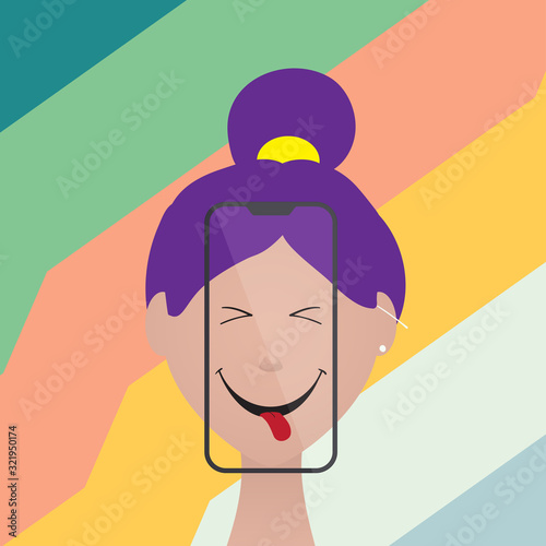 Selfie People Fun Boys Girls