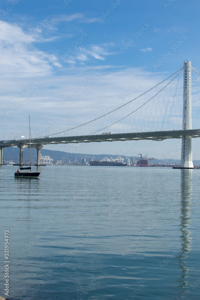 Naklejka premium san Fran downtown