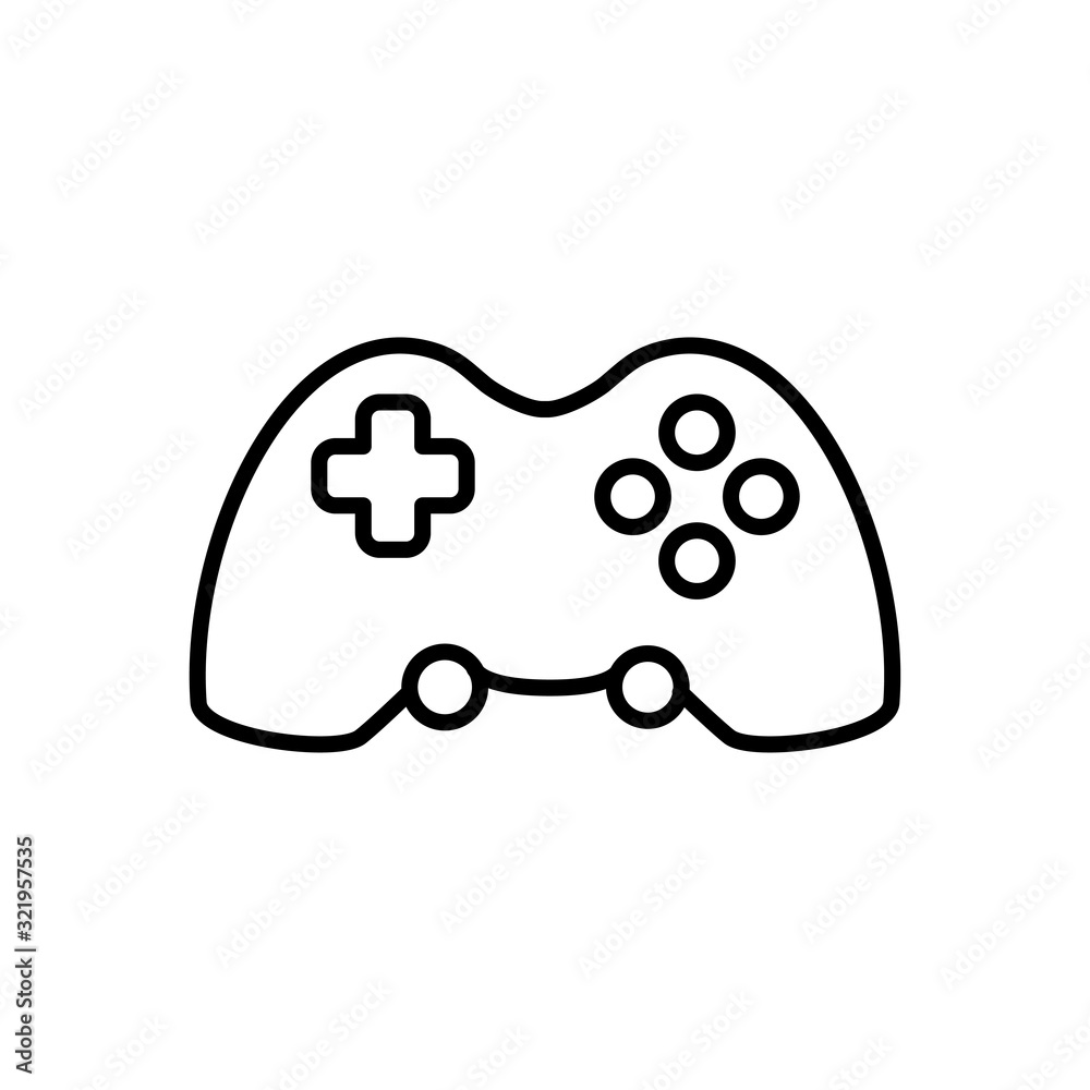game controller icon design vector logo template EPS 10 game controller icon design vector logo template EPS 10