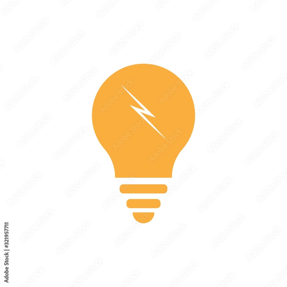 Bulb logo vector Bulb logo vector