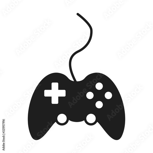 game controller icon design vector logo template EPS 10