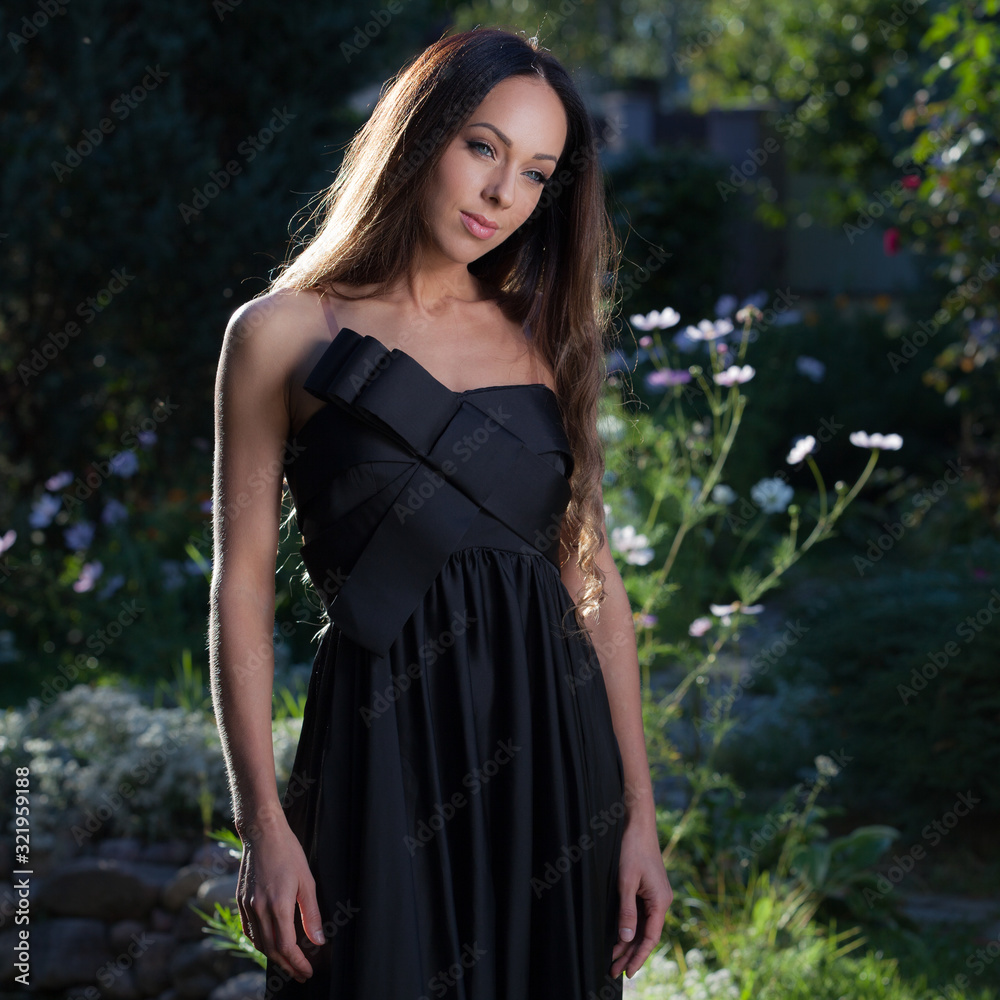 Portrait of beautiful young girl. Portrait of beautiful young girl.