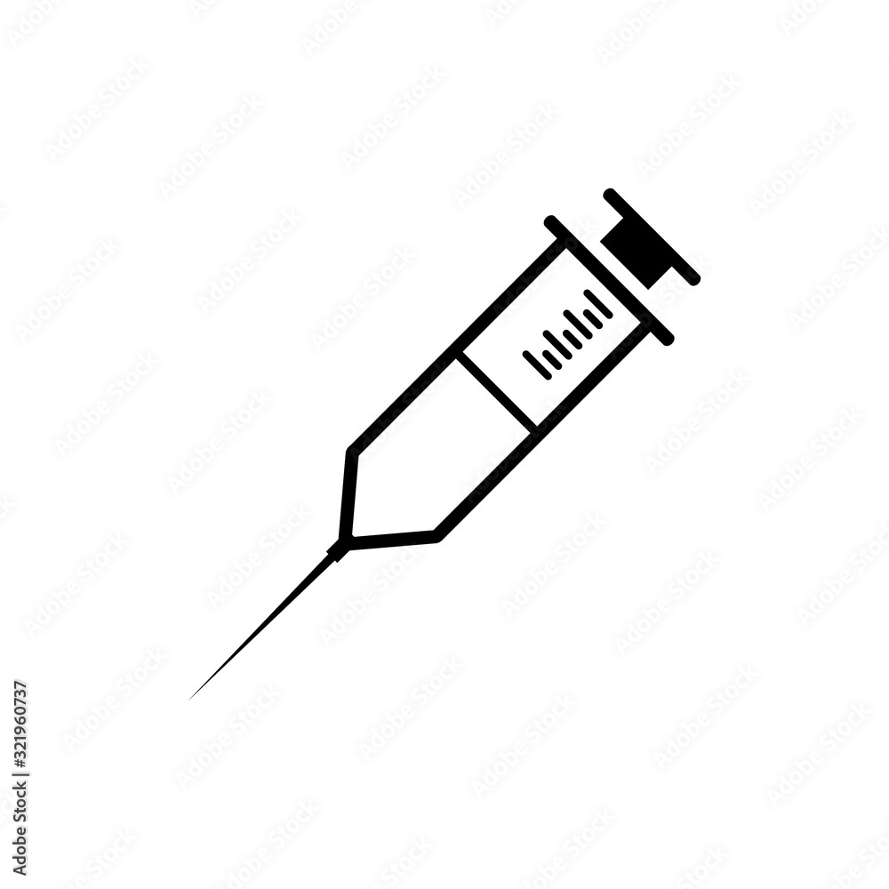 injection icon vector design logo template EPS 10 injection icon vector design logo template EPS 10