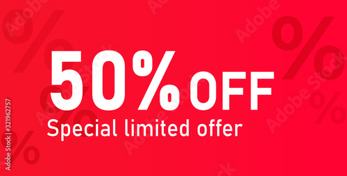 Sale Ads Banner Design. Sale promotional material vector illustration. Design for social media banner, poster, email, newsletter, ad, leaflet, placard, brochure, flyer, web sticker, ect.