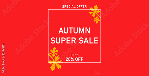Sale Ads Banner Design. Sale promotional material vector illustration. Design for social media banner, poster, email, newsletter, ad, leaflet, placard, brochure, flyer, web sticker, ect.