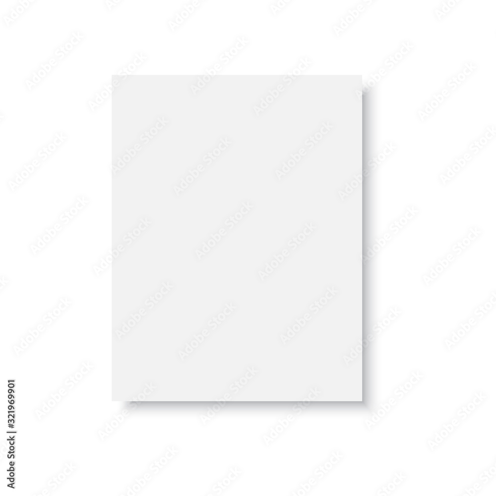 A4 Flyer Paper Mock-up Design. Vector A4 Flyer Paper Mock-up Design. Vector