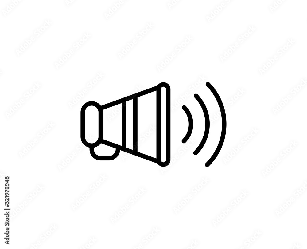 Volume line icon Volume line icon