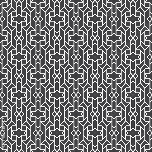 Seamless geometric vector pattern.