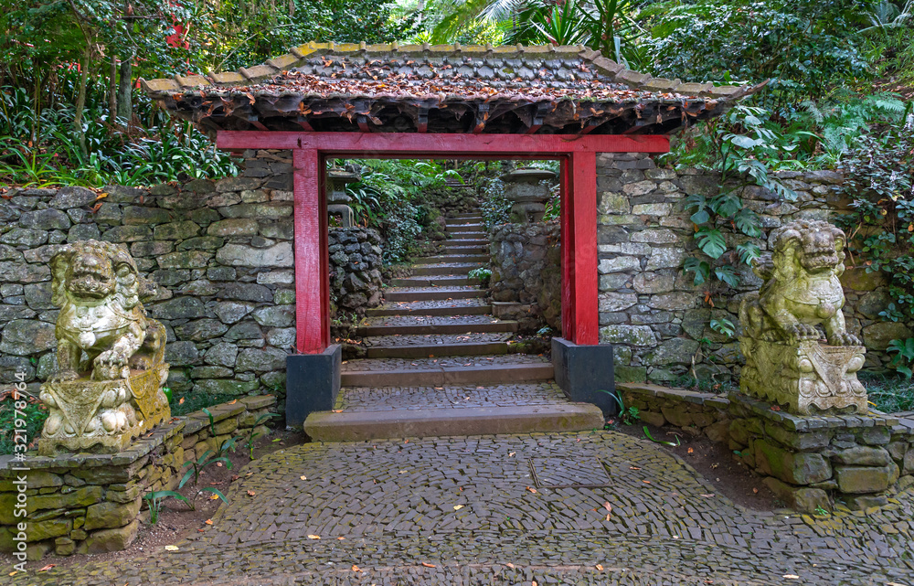 Monte Palace Tropischer Garten, Funchal, Madeira Monte Palace Tropischer Garten, Funchal, Madeira