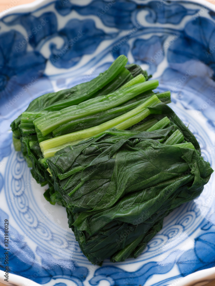 ホウレンソウのおひたし