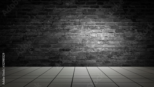 background of an empty blac...