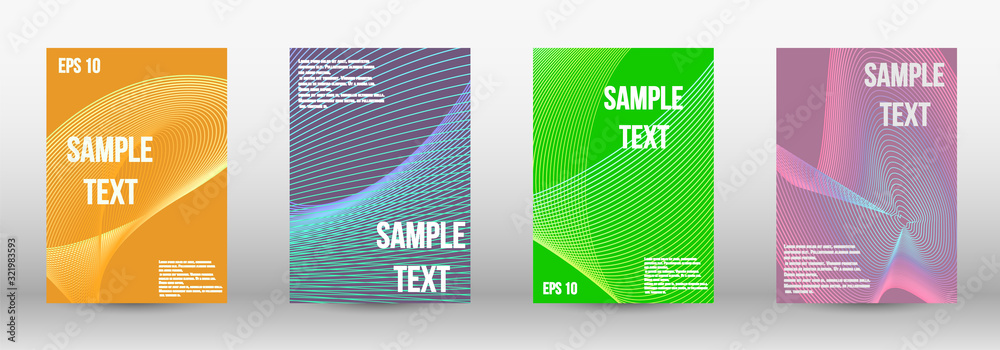 Geometric template with lines Geometric template with lines