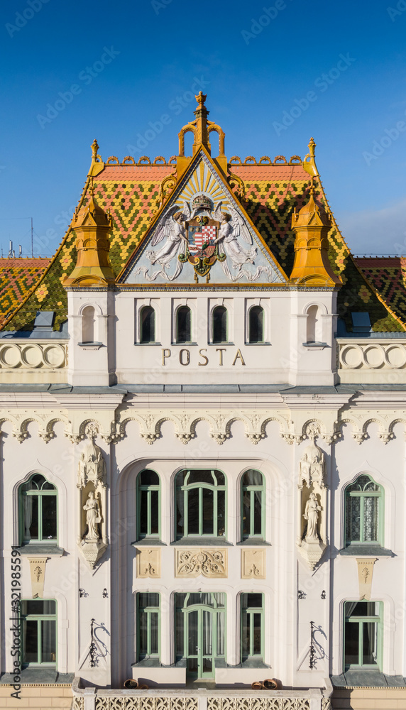 post palace in Pecs, Hungary
