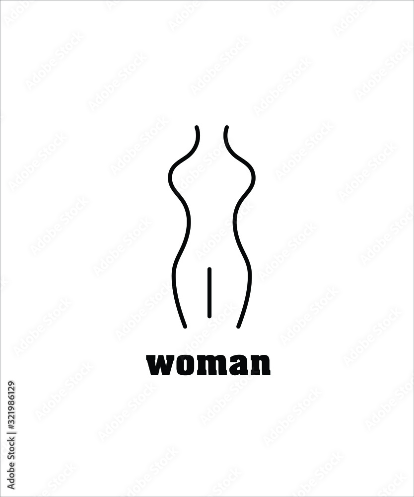 woman line icon,vector best line icon. woman line icon,vector best line icon.