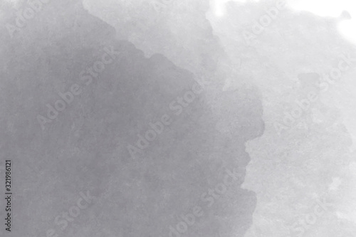 Blue cold gray watercolour Grunge texture in vintage style, light background. Blue abstract Winter background. Abstract color splash.