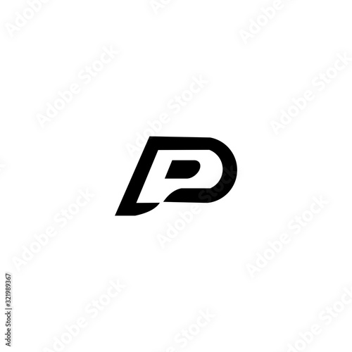 P Logo Design Vector Illustration