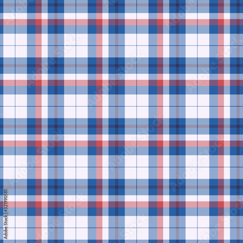 Tartan plaid pattern seamless vector background.