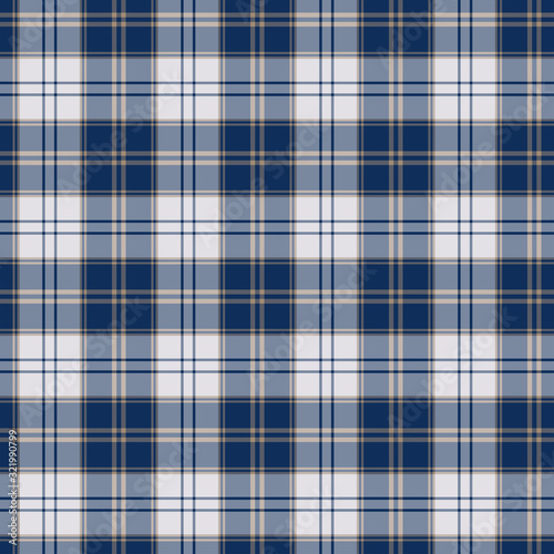 Tartan plaid pattern seamless vector background.